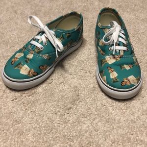 NWOT Vans hula girl shoes